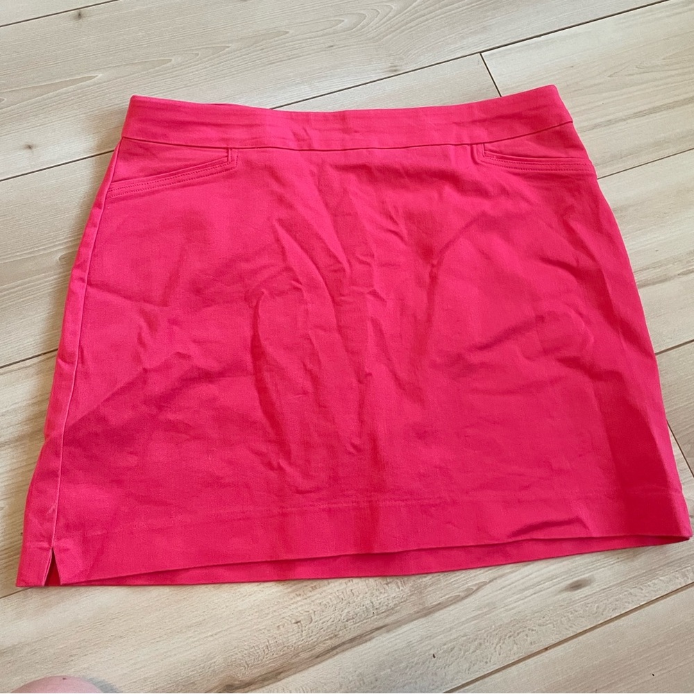 Croft & Barrow The Effortless Stretch Pink Skort – Size 16